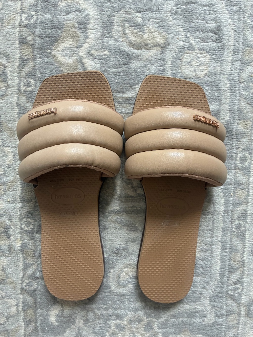 Havianas You Milan Sandals Rose Gold - 7/8